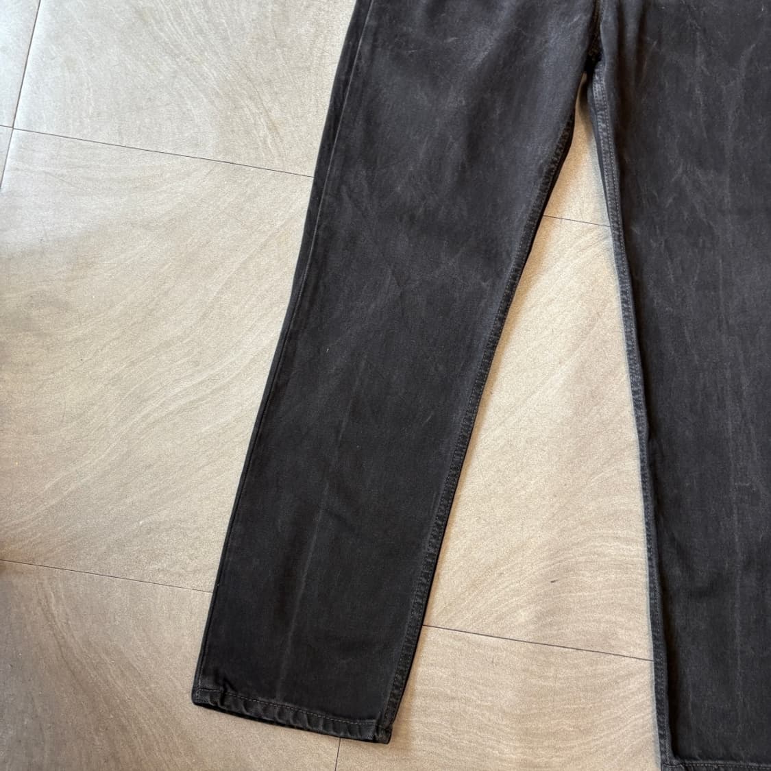리바이스 정품 505 데님 블랙 팬츠 바지 상품이미지2
