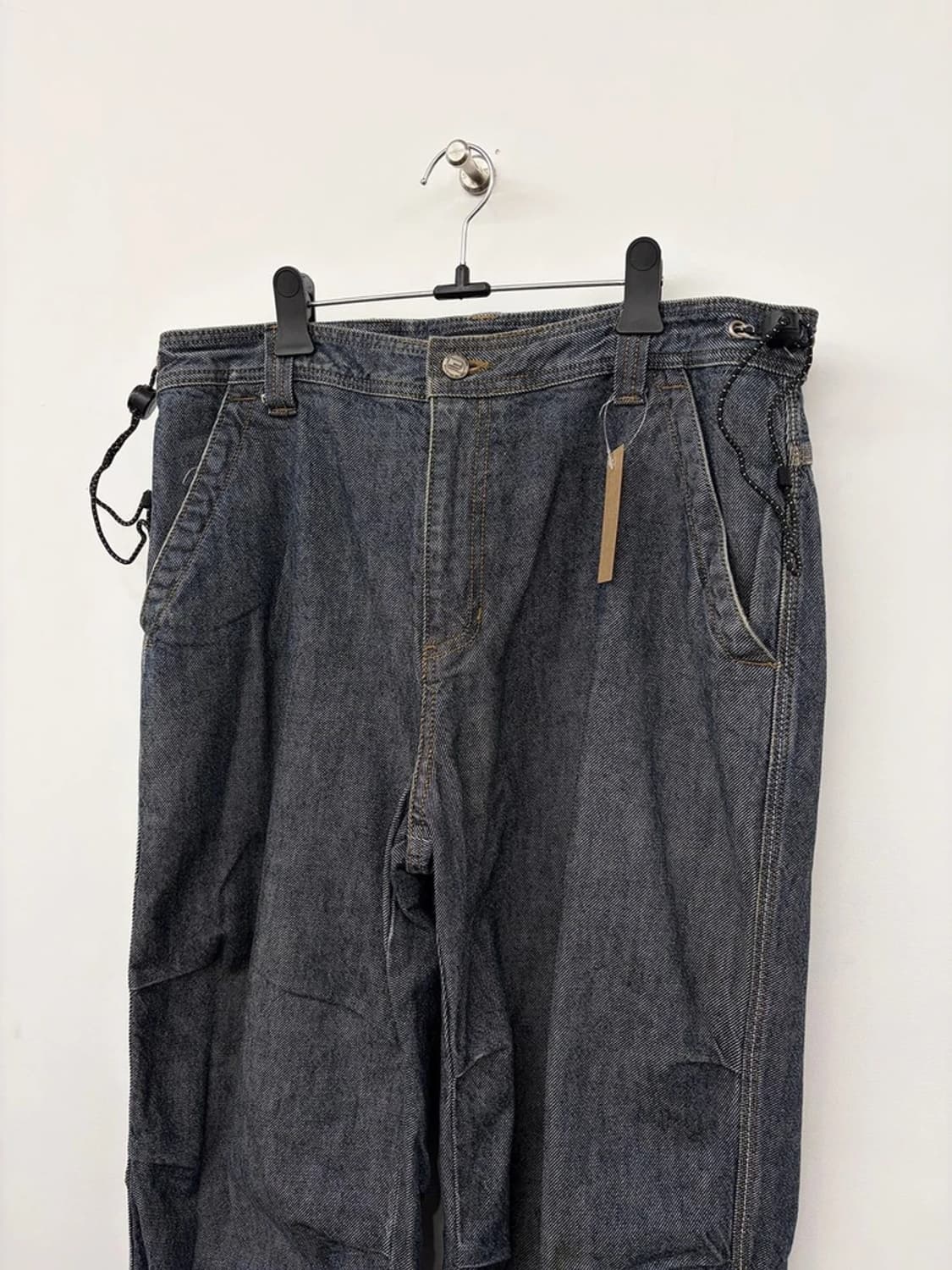 푸부 FUBU 파라슈트 백포켓 로고 데님 팬츠 PN9887 상품이미지2