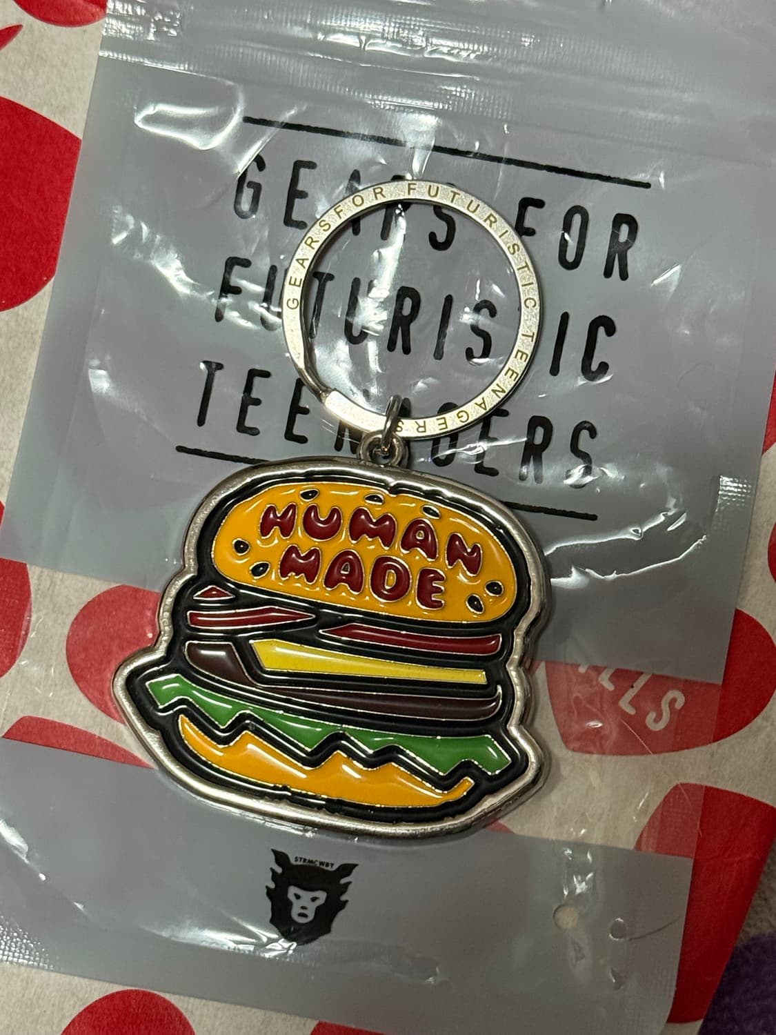 휴먼메이드 햄버거 키링 상품이미지1