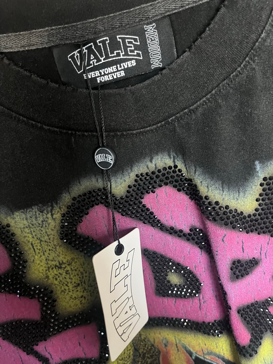 vale forever 라인스톤 반팔 M 상품이미지2