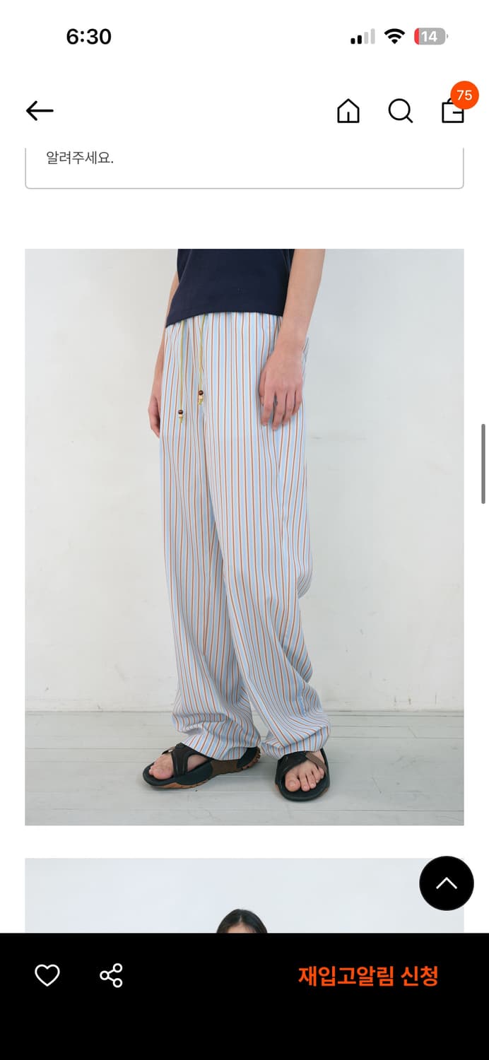 엔조블루스 팬츠 상품이미지1