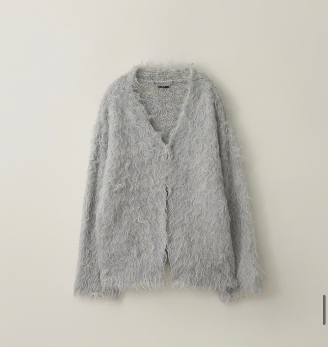 즉입/ 더티스 the tis 울 가디건 라이트블루 상품이미지1