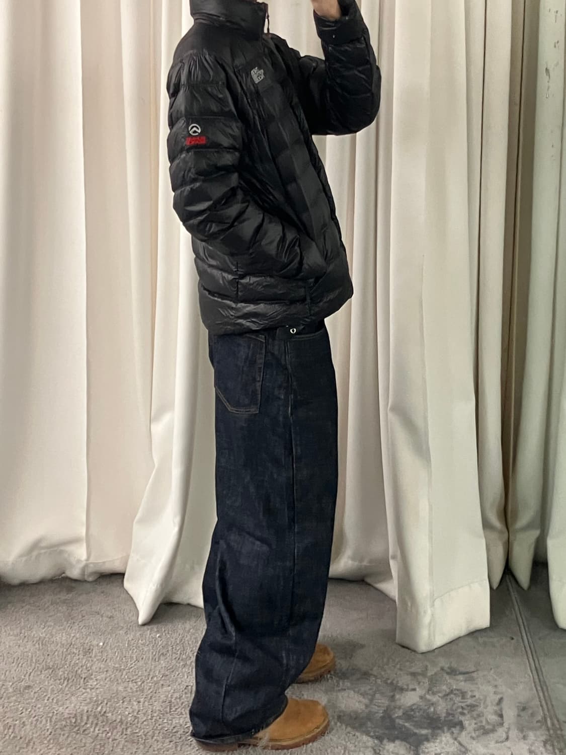 노스페이스 써밋 900 구스 다운 경량 패딩 L 상품이미지8