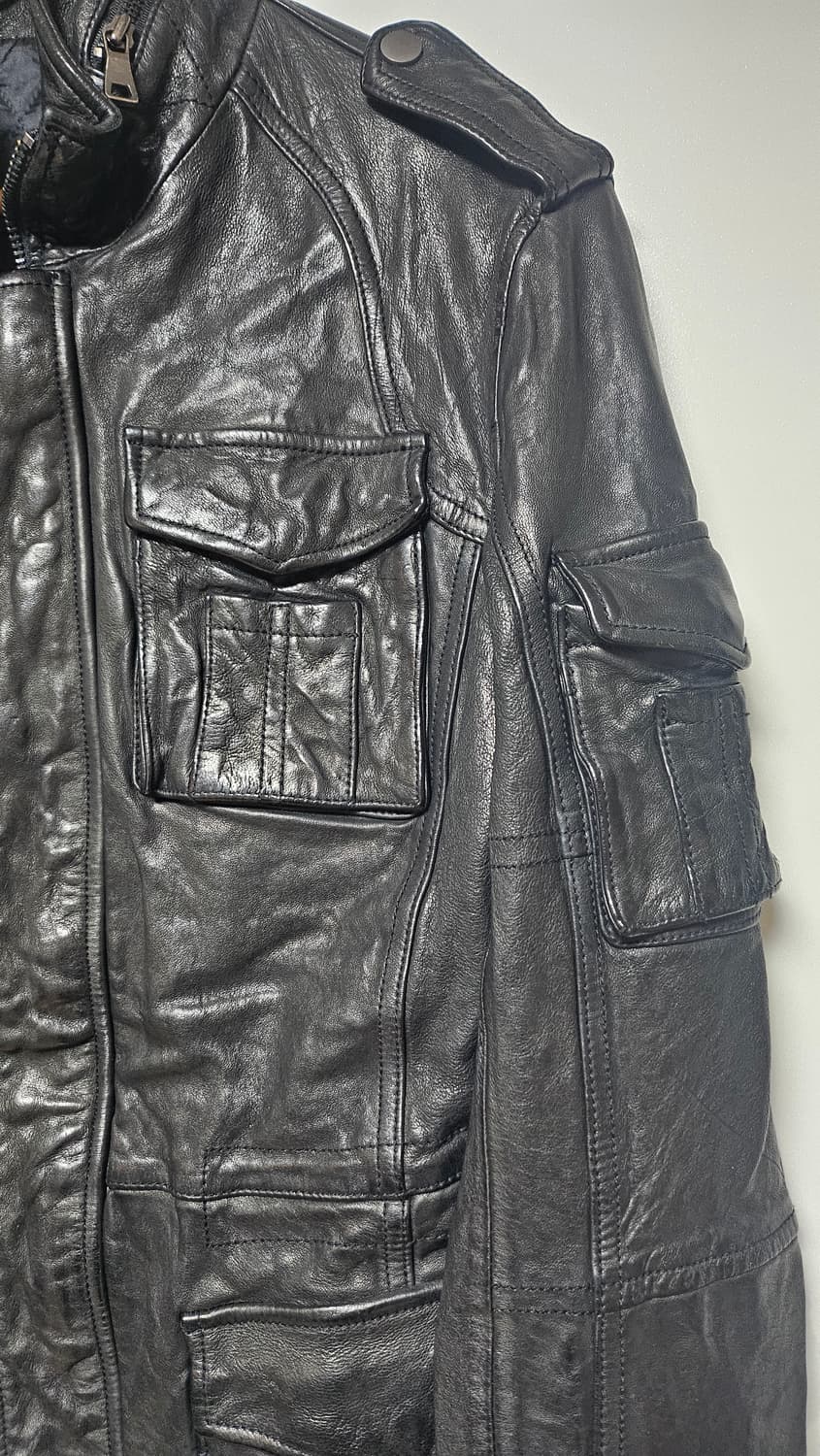 이탈리아 솔로프라 가죽 M65 필드 자켓 상품이미지3