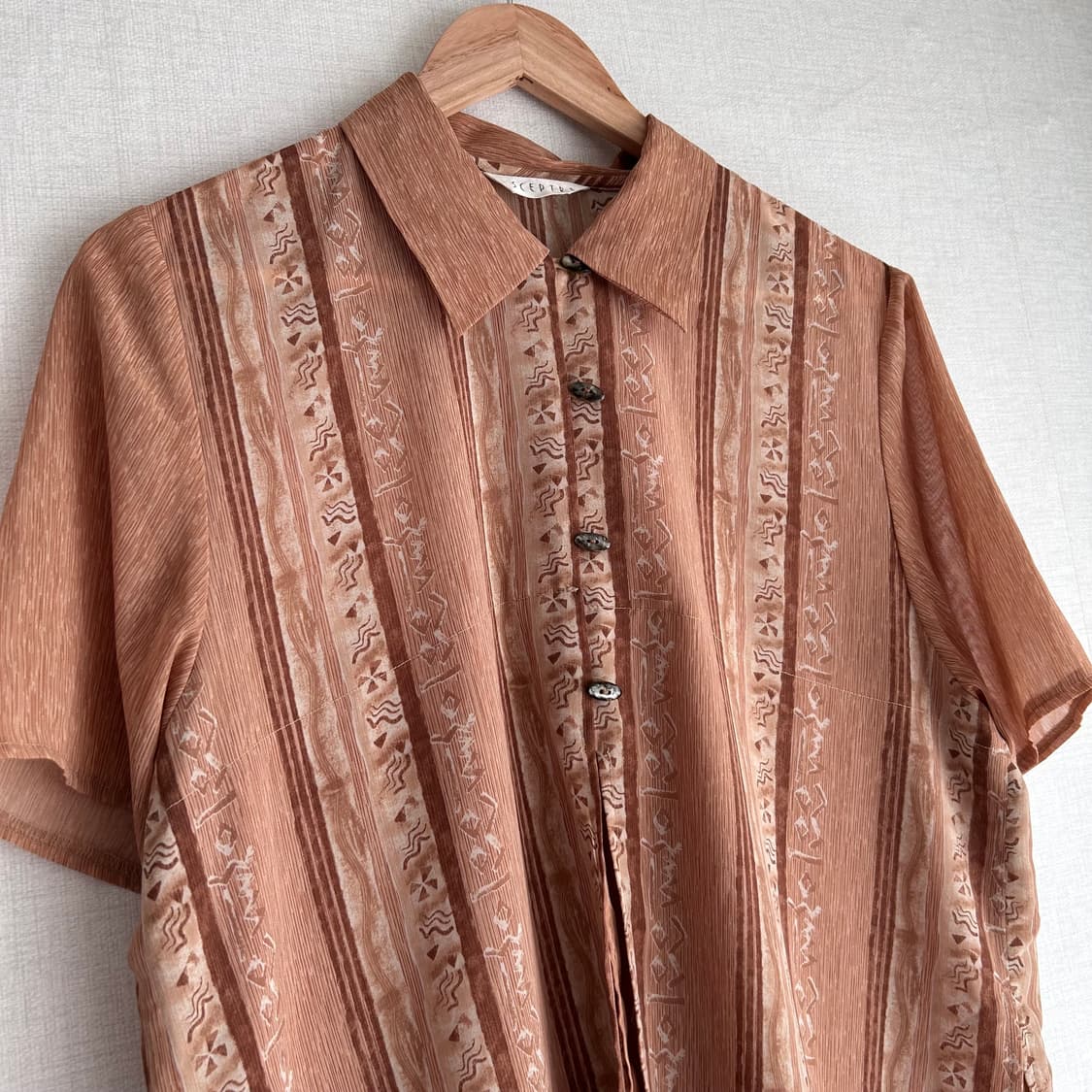 Vintage Ethnic Pattern Shirts 상품이미지2