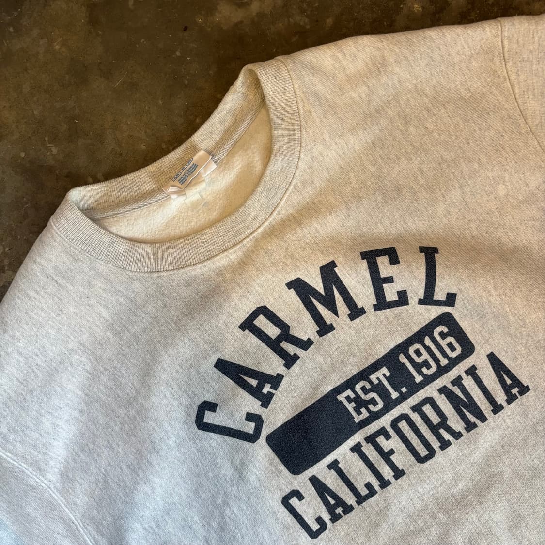 00년대 챔피온 카멜 캘리포니아 리버스위브 스웻셔츠 상품이미지4