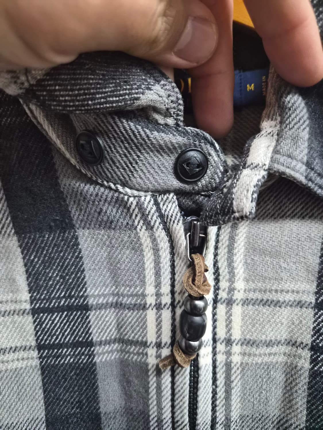 M/100) 폴로 랄프로렌 체크 셔츠 집업자켓 팝니다 상품이미지4