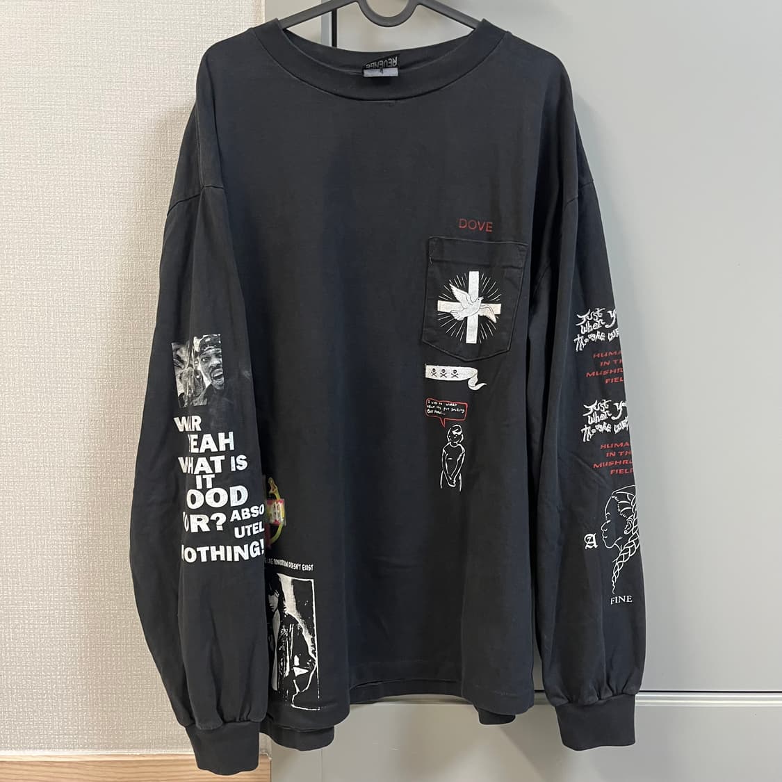 도넛리벤지 긴팔 티셔츠 상품이미지1