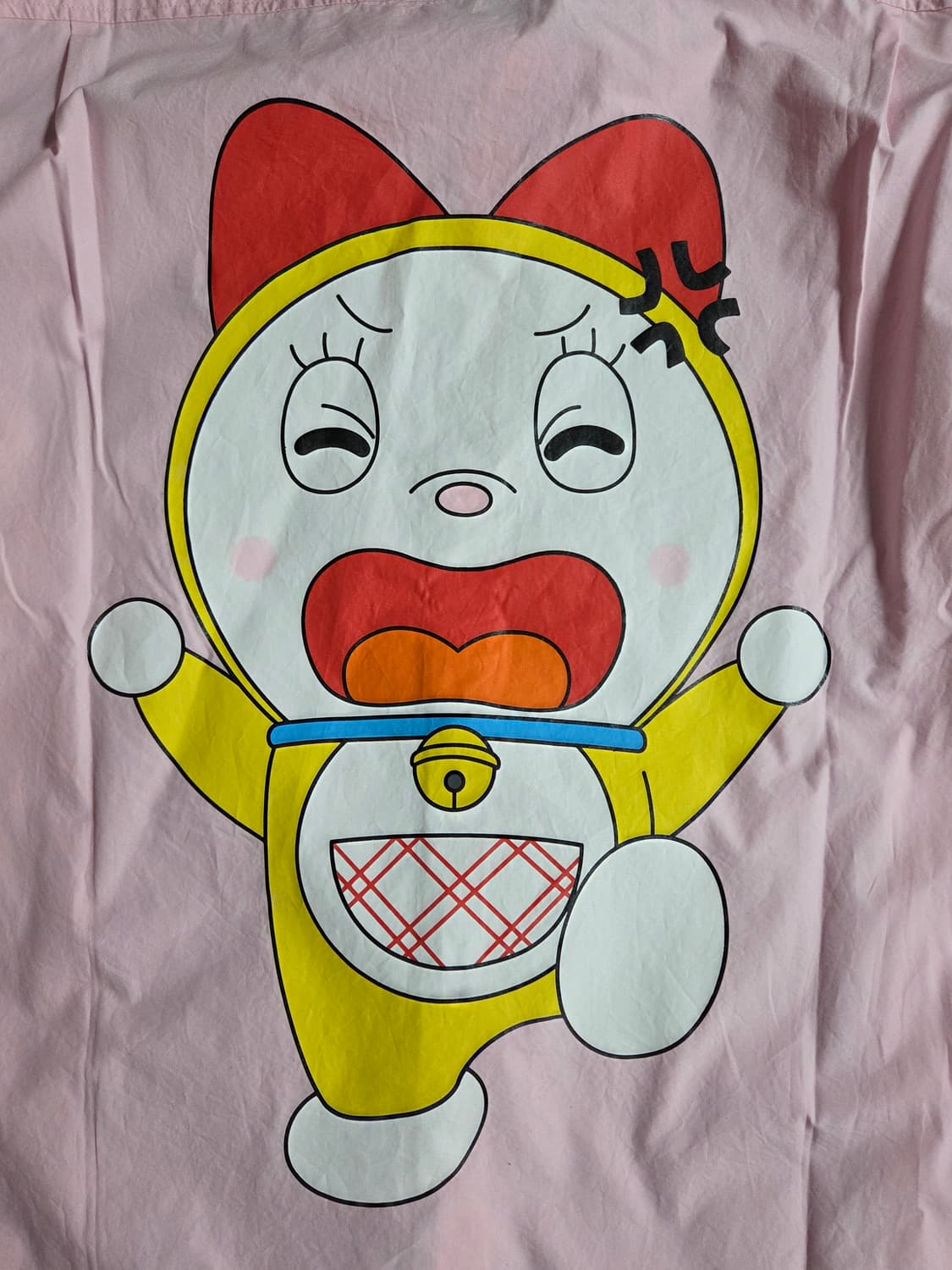 [새상품]팔라스x도라에몽 셔츠 핑크색 L사이즈 상품이미지3