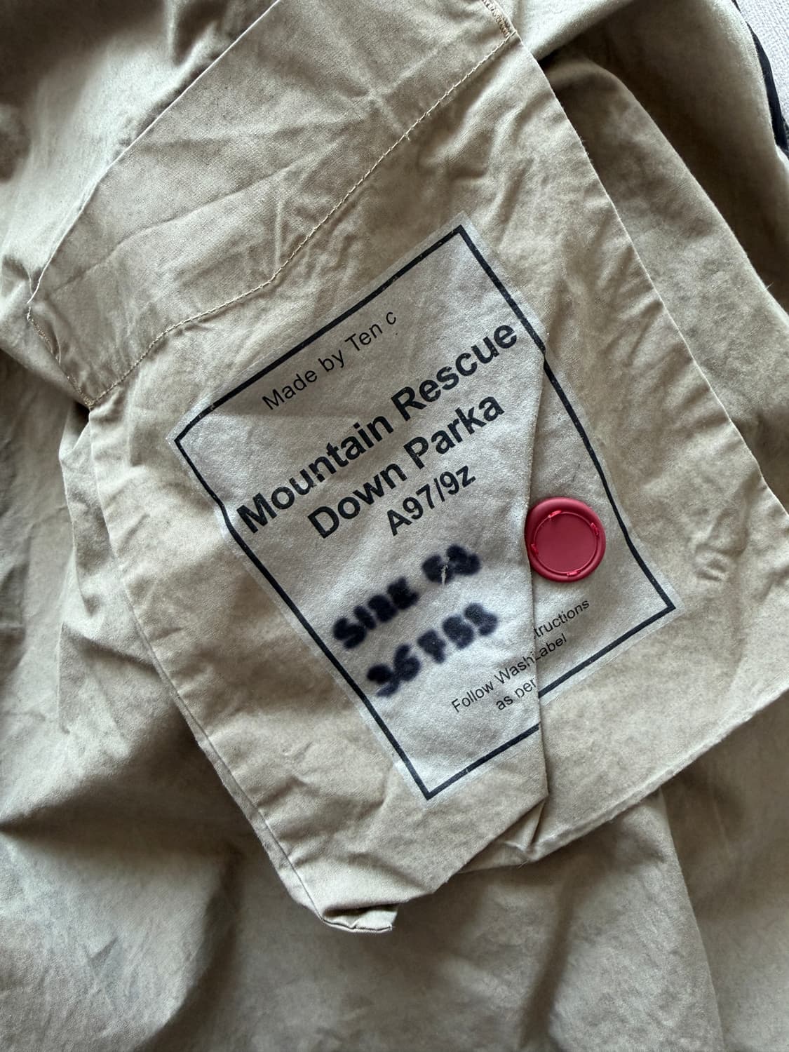 텐씨 레스큐 롱패딩 상품이미지2