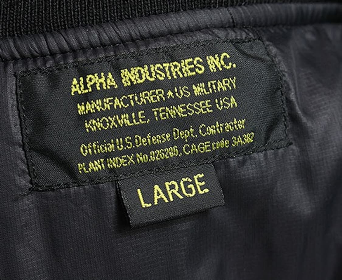 알파 항공점퍼 L 상품이미지4