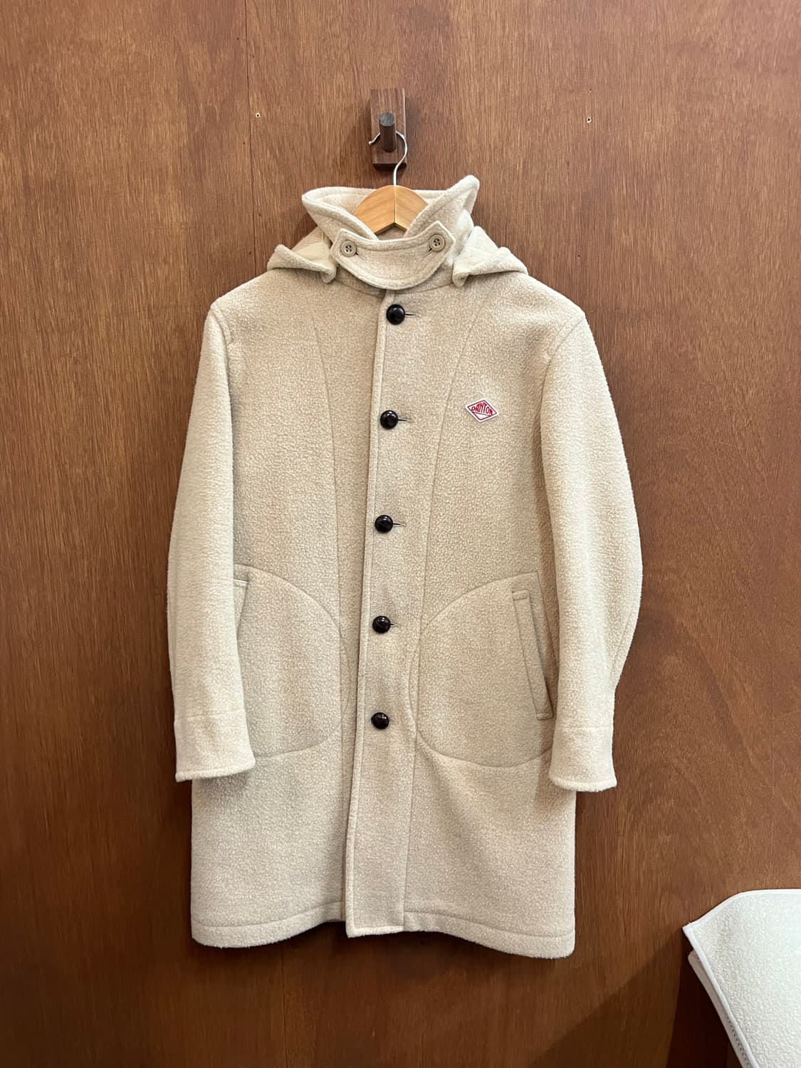 DANTON 롱 울코트 크림베이지 상품이미지2