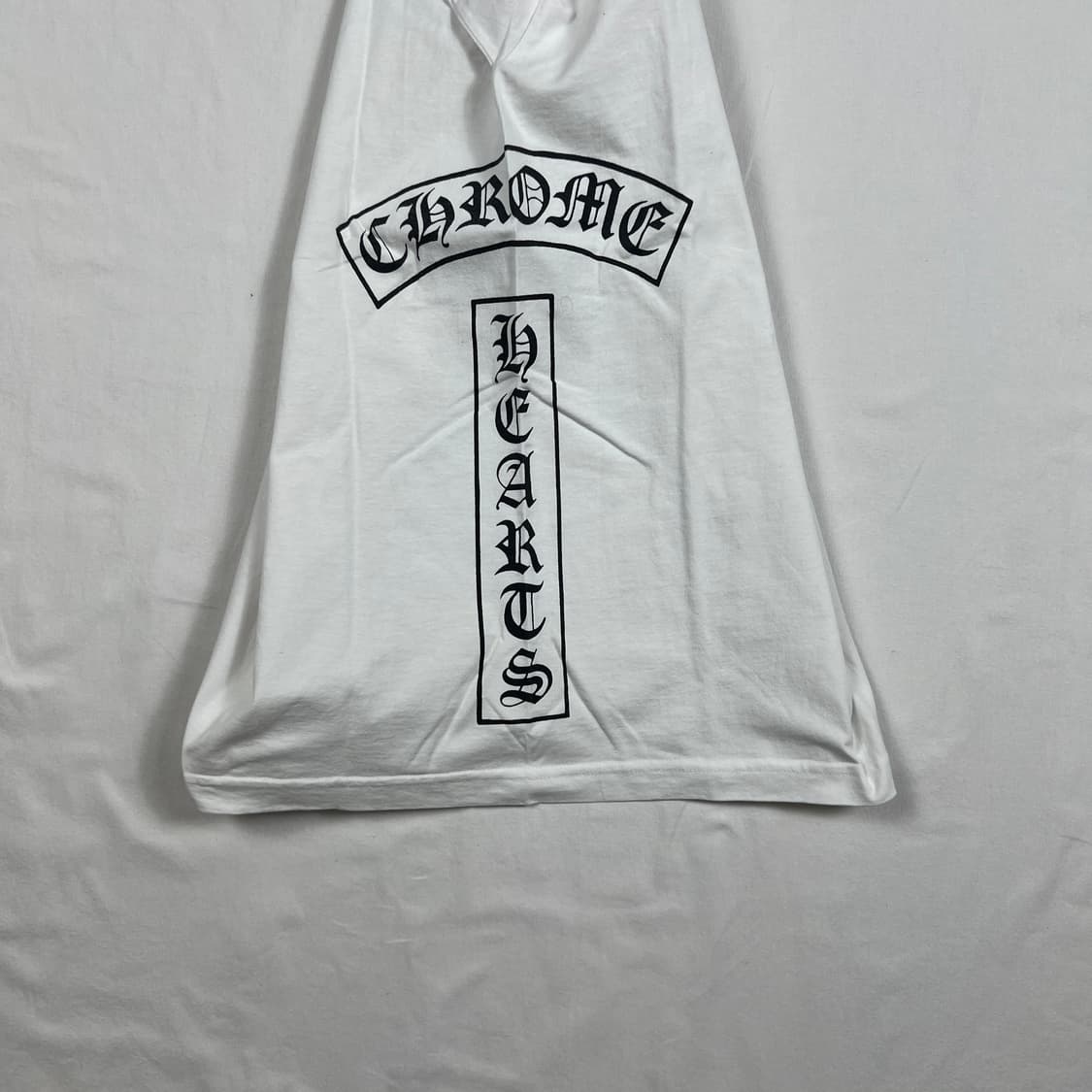 90‘s 크롬하츠 chrome hearts 포켓 로고 반팔티 상품이미지4