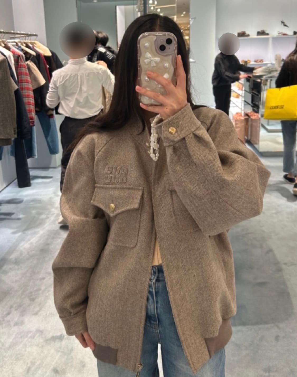 미우미우 울해링턴 자켓 상품이미지1