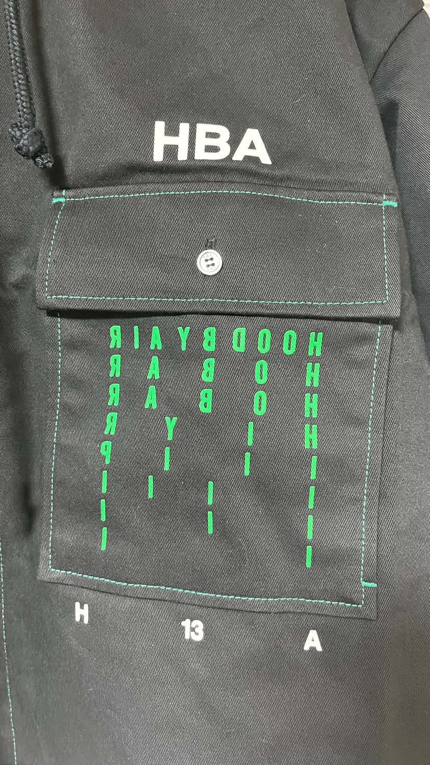 (XL) 후드바이에어 HOOD BY AIR 데님 트러커 자켓 새상품 상품이미지5