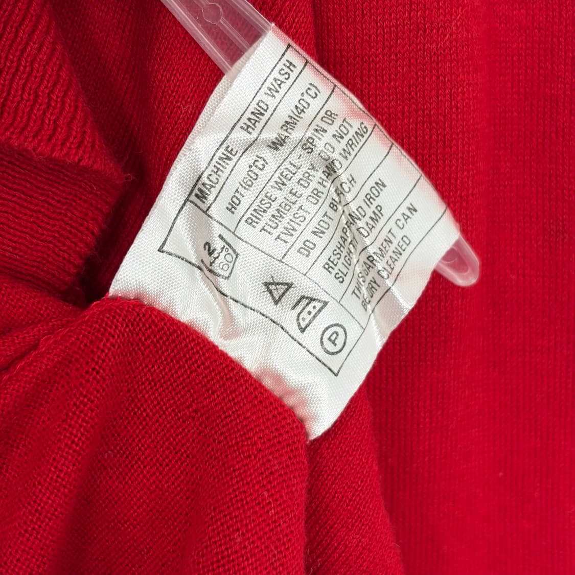 요지야마모토 고딕 카라 니트 티셔츠 상품이미지8