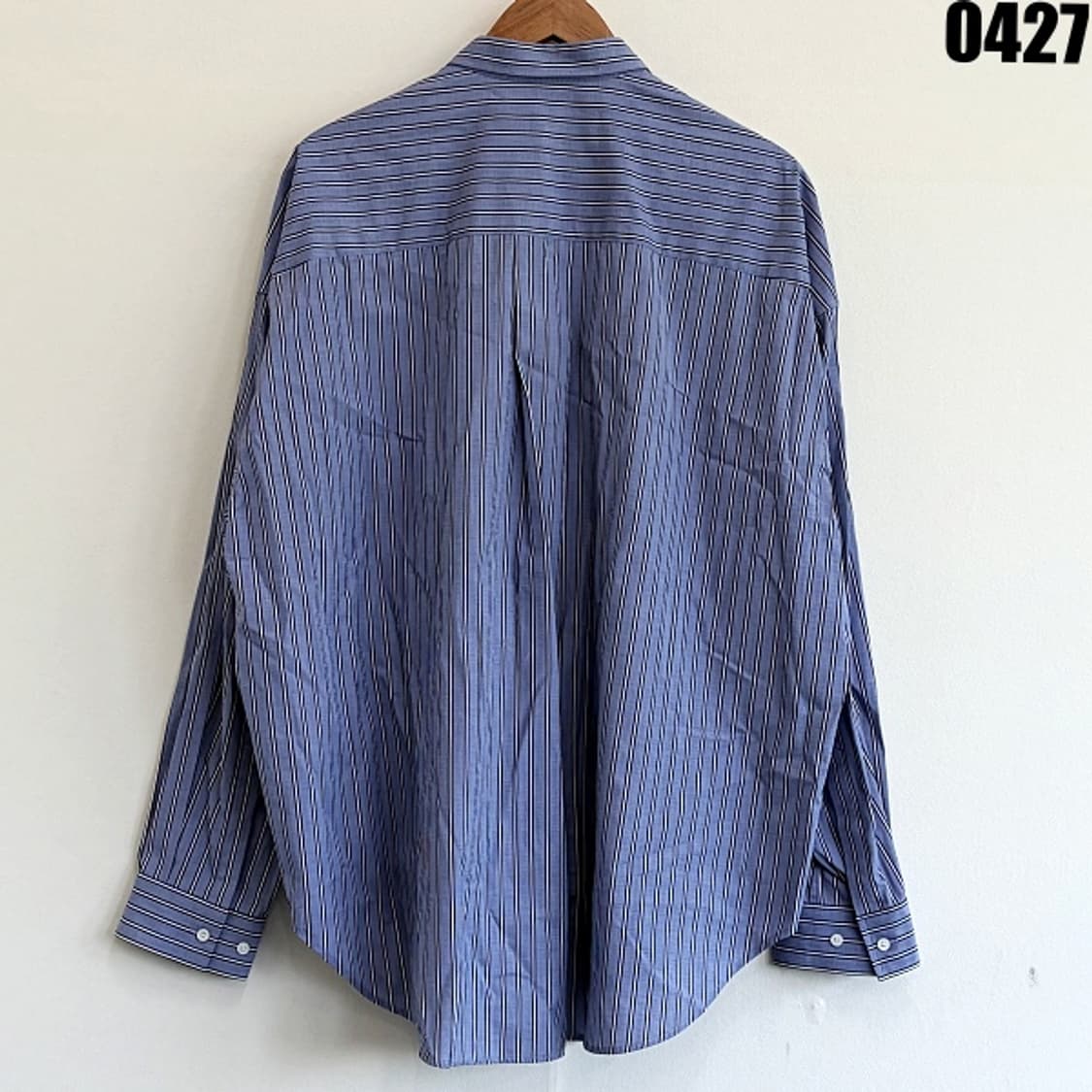 준지 JUUN.J 스트라이프 셔츠 국내정품 46 0427 상품이미지9