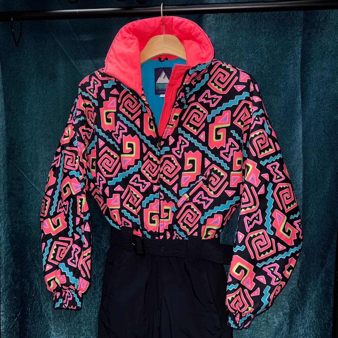 80s Powderhorn 스키 수트 made in USA (S)  상품이미지2