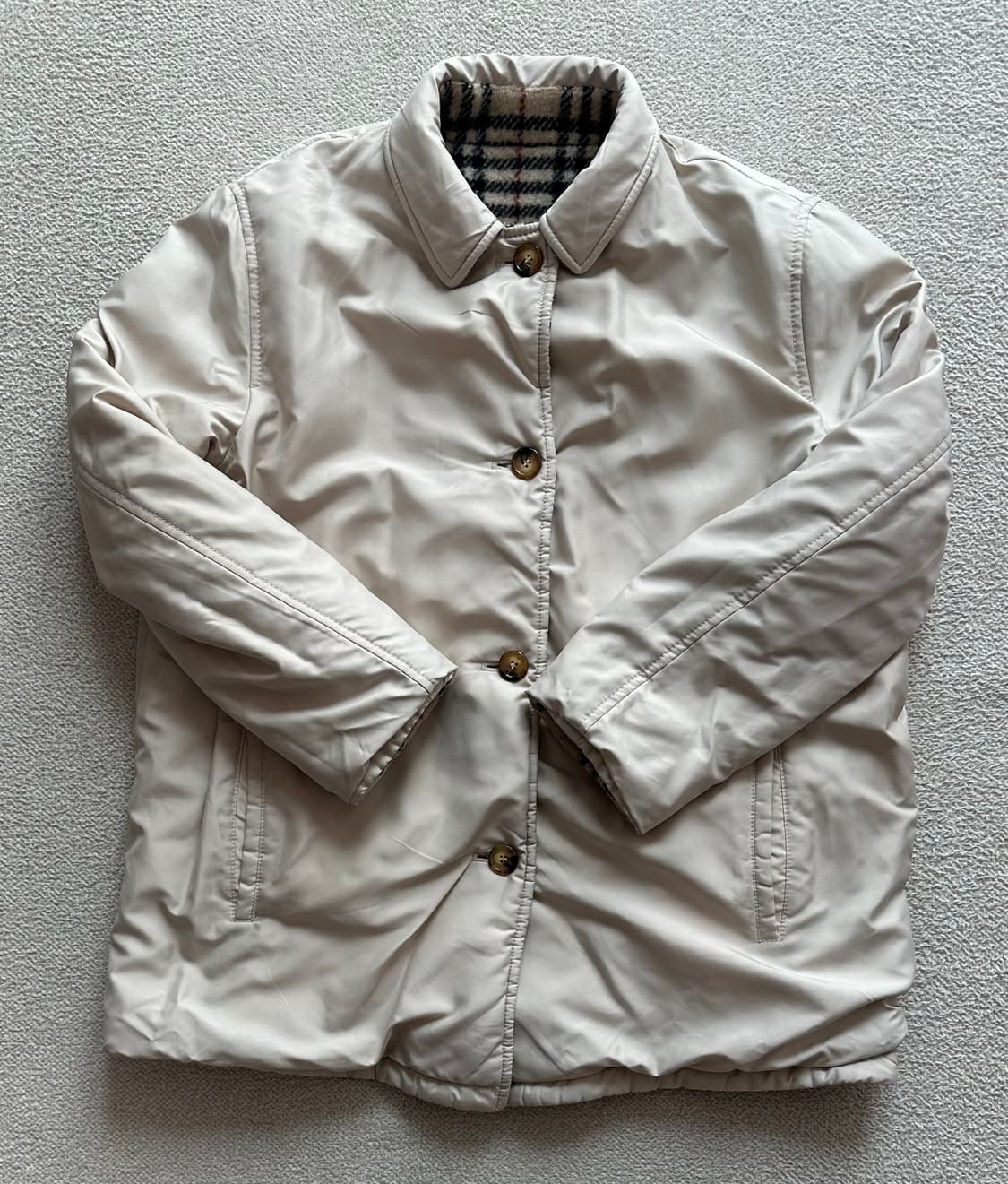 버버리 체크 리버시블 자켓 상품이미지2