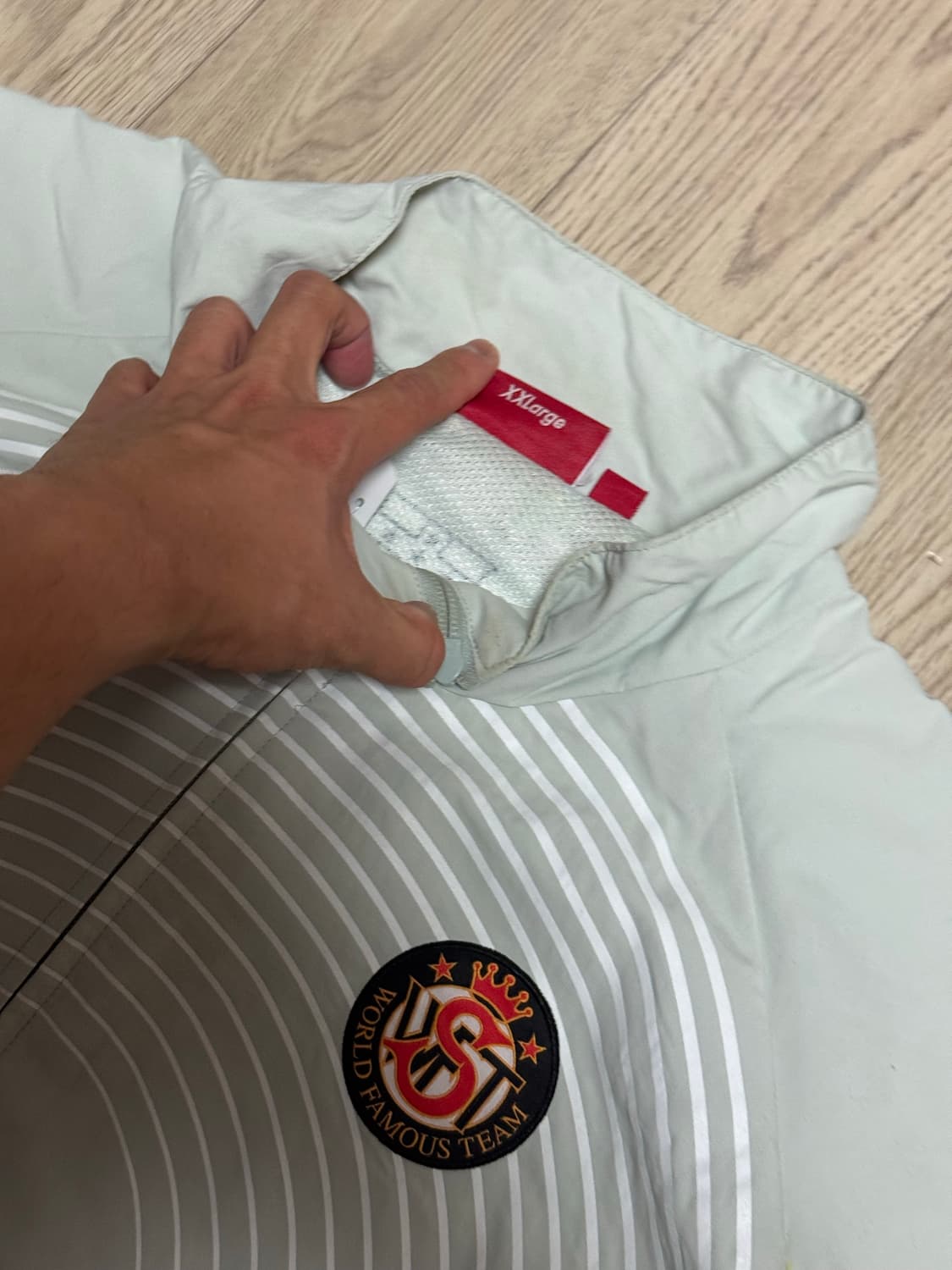 슈프림 S로고 트랙자켓 민트 24FW 상품이미지3