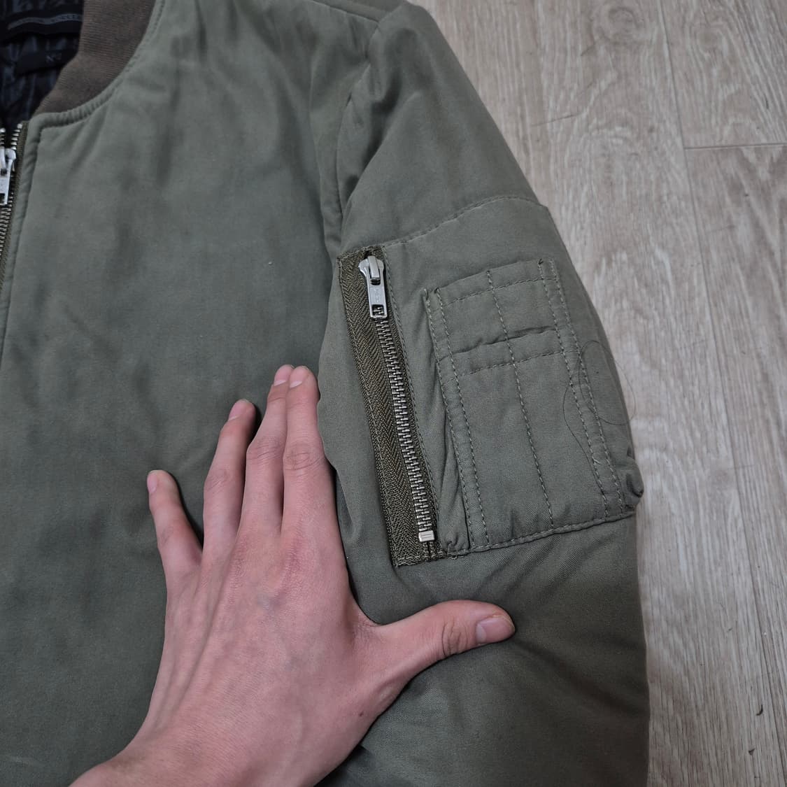 테일러워커스 워크 사이드포켓 신슐레이트 MA-1 항공점퍼 M(95) 상품이미지4