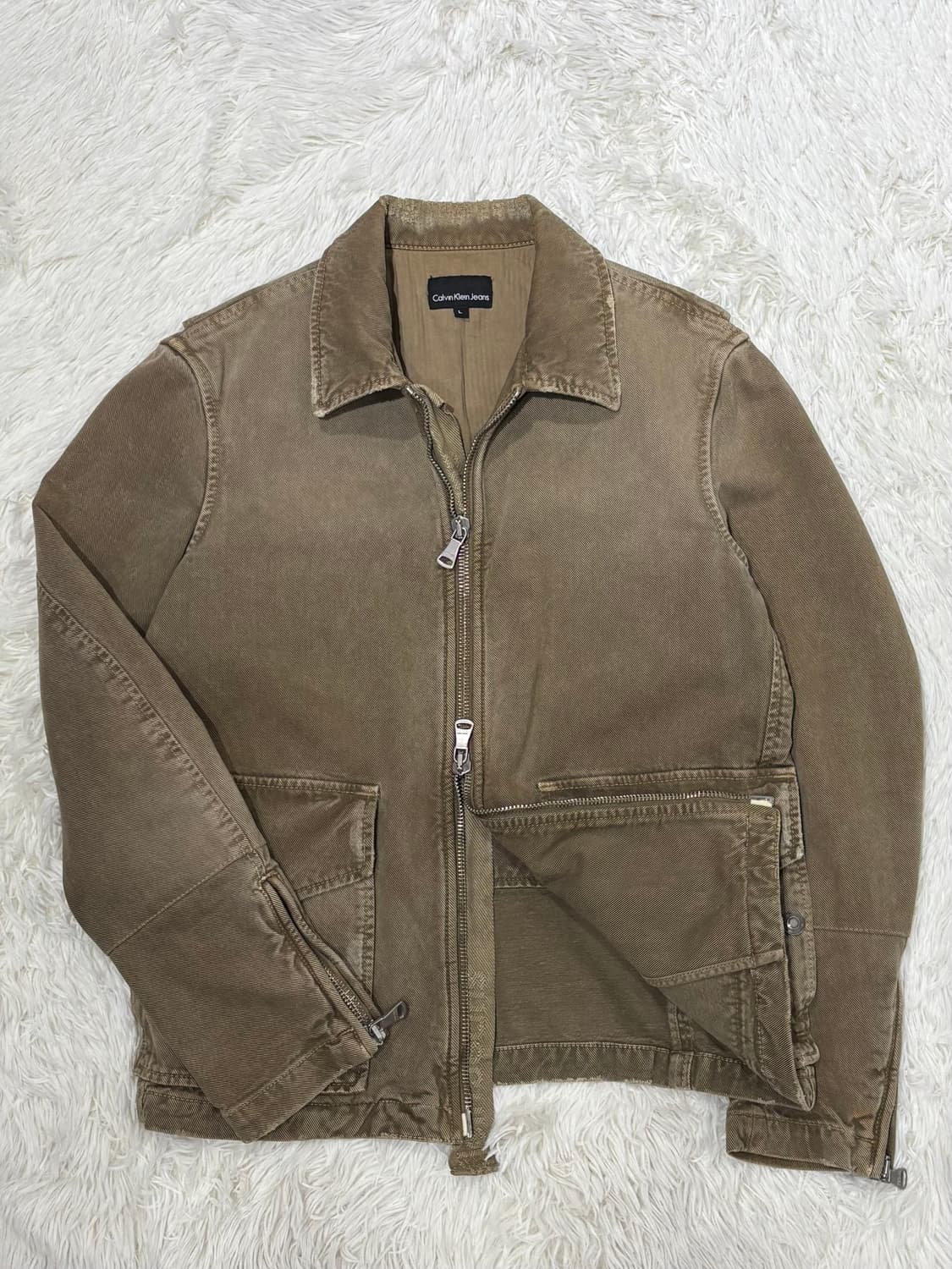 캘빈클라인 데미지 투웨이 자켓 상품이미지5