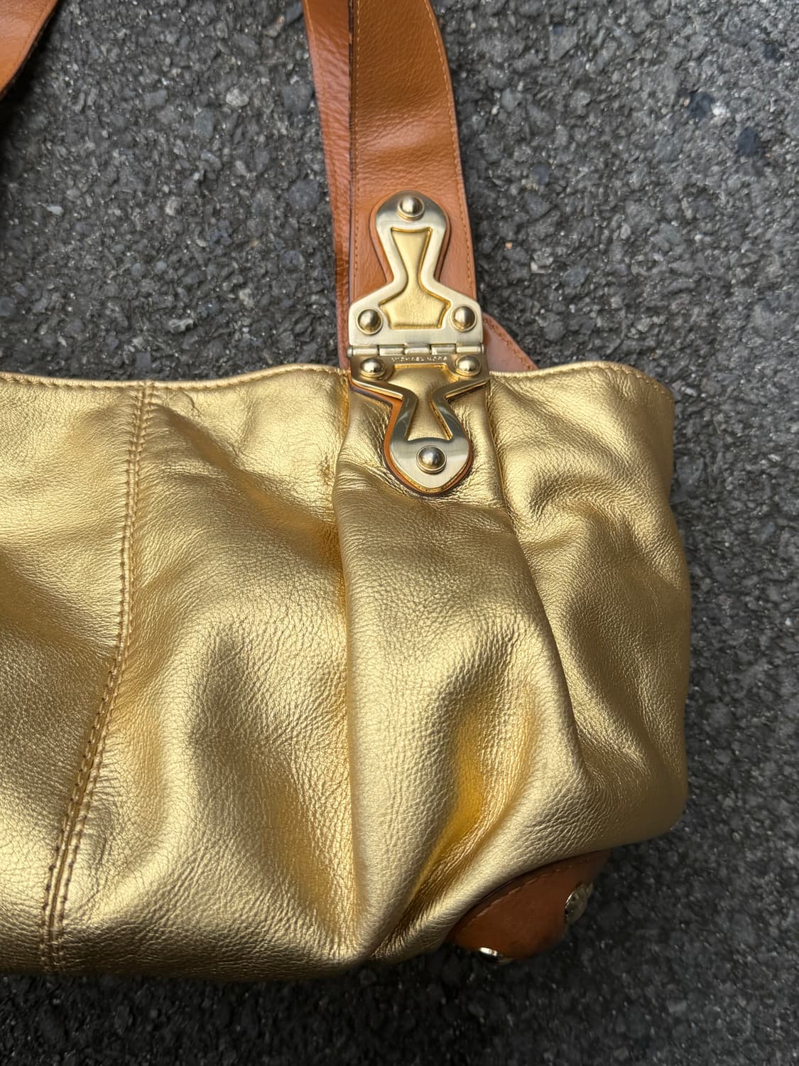 🌟희귀 michael kors gold shoulder 상품이미지2
