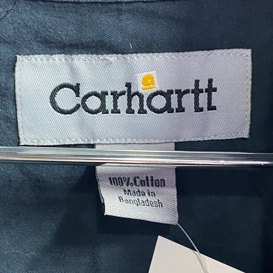 칼하트로고 크롭 리메이크 셔츠 B3185 상품이미지4