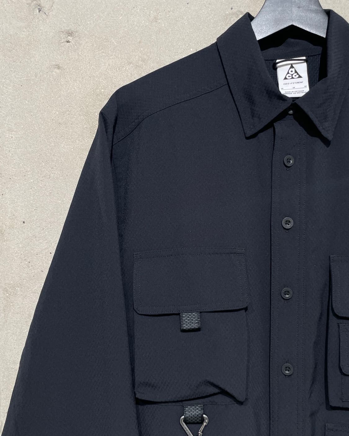 나이키 acg 블랙 uv 데버 스테이션 트레일 포켓 셔츠 상품이미지2