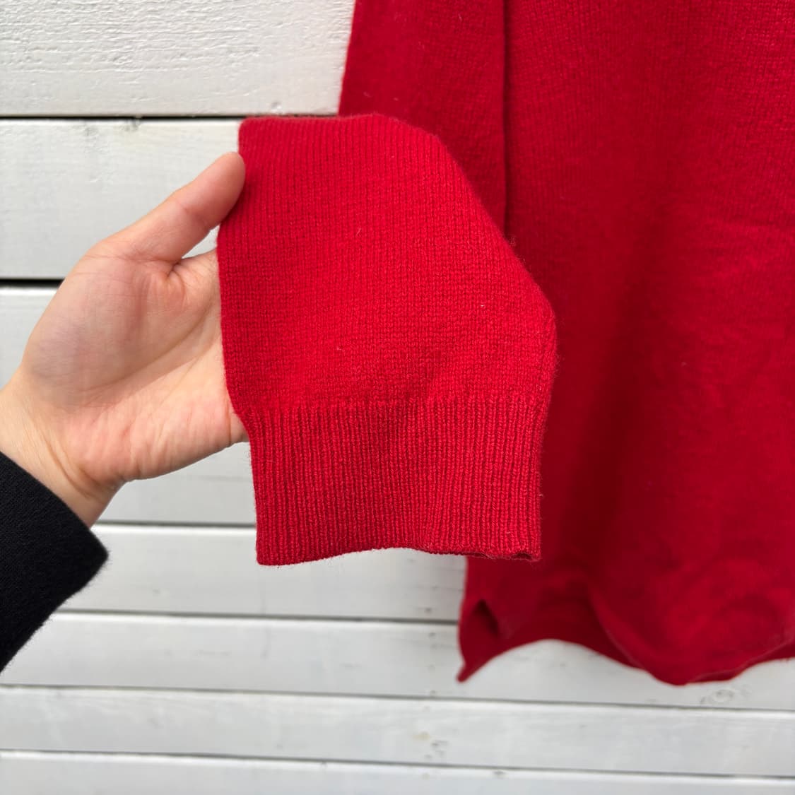 Polo 폴로 울 카라 니트 상품이미지5