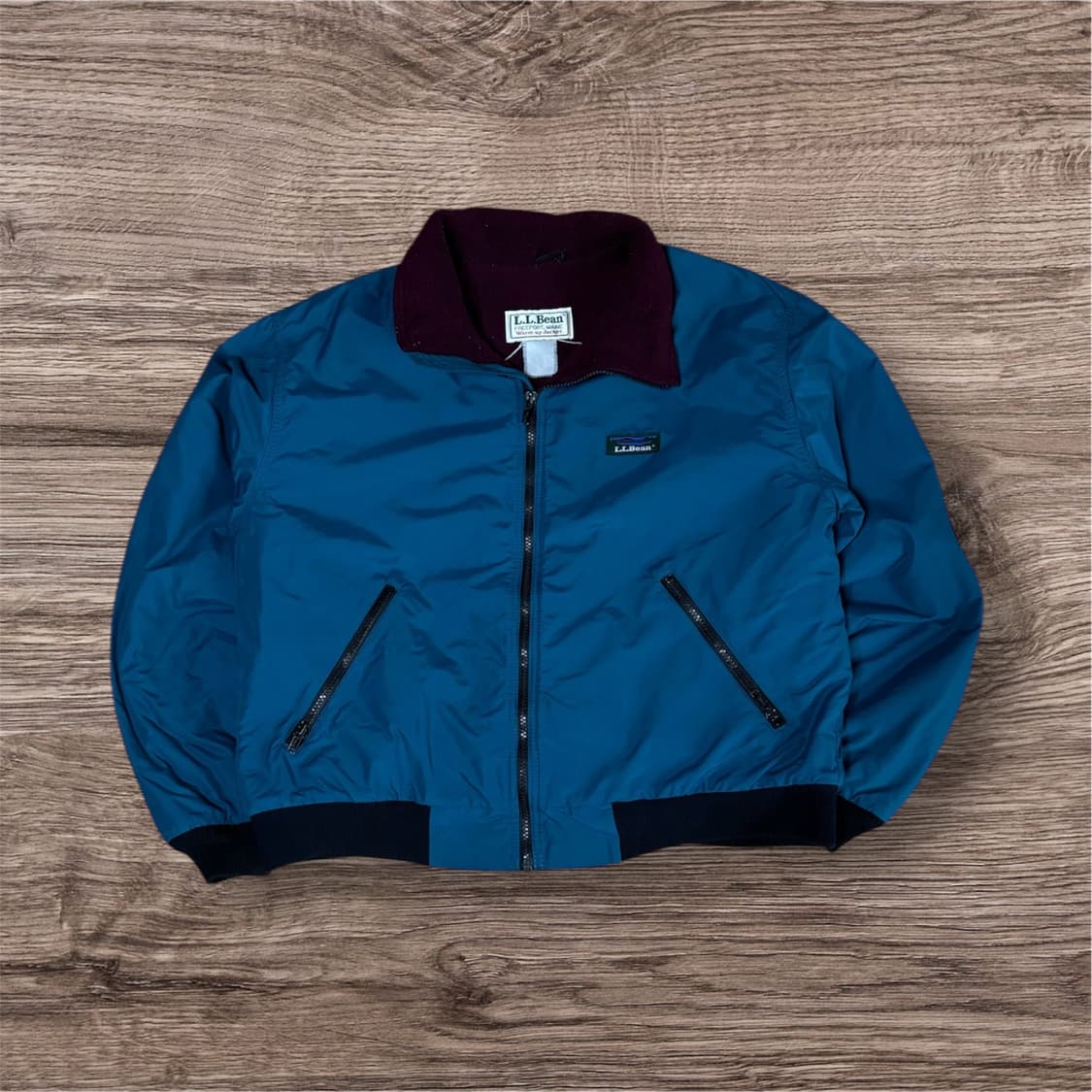8-90s L.L.Bean Fleece Warm Up Jacket 상품이미지2
