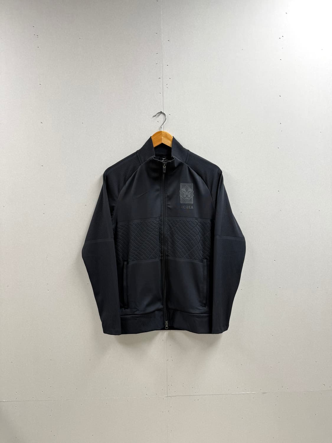 남성 S / 나이키 코리아 드라이핏 집업 져지 블랙 상품이미지1