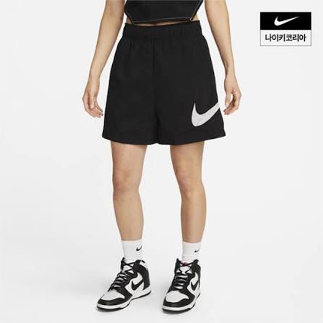 nike 나이키 우먼 바스락 쇼츠 우븐 반바지 기본 25인치 상품이미지2