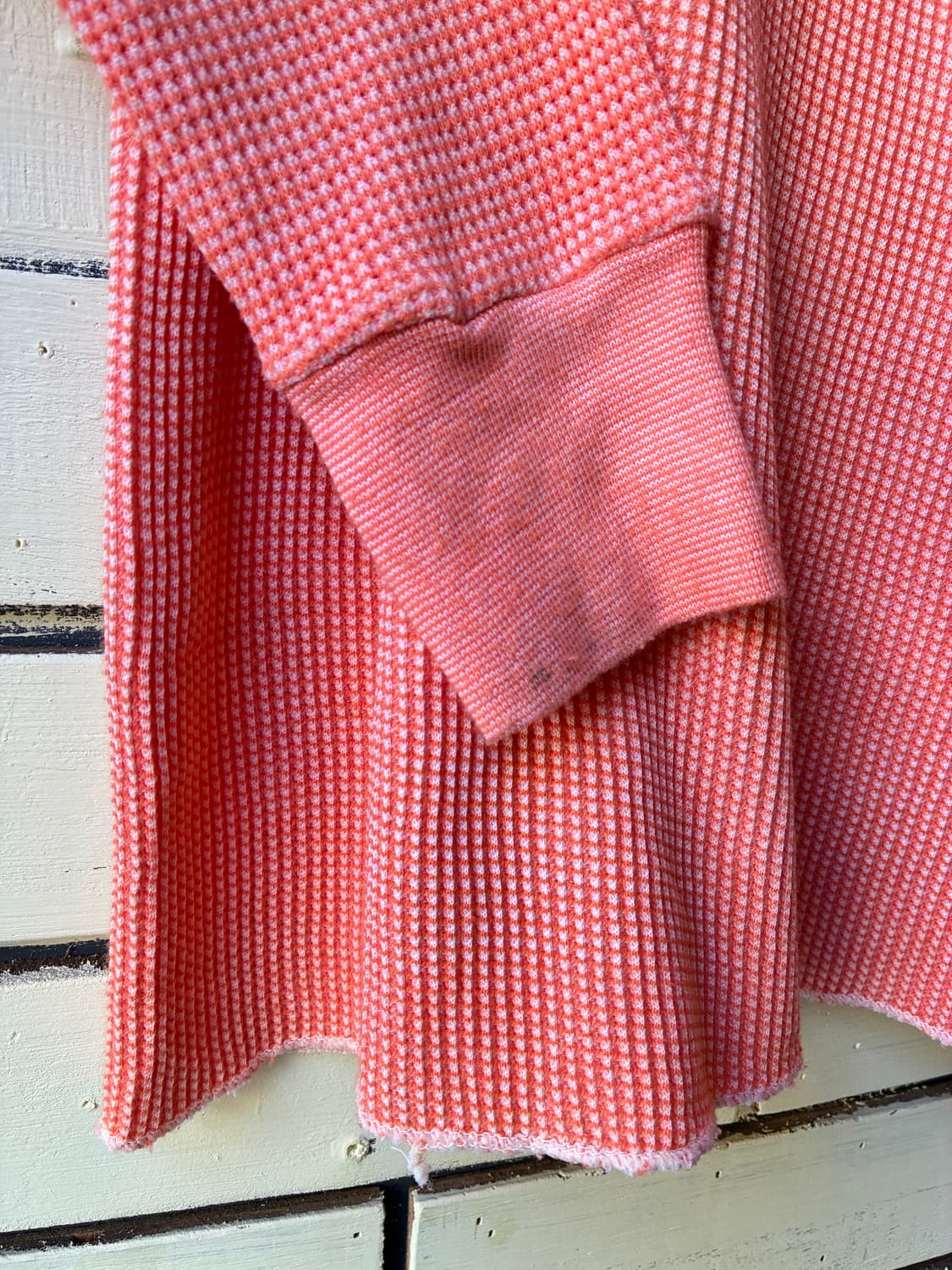 80’s Vintage Waffle Thermal Tee 상품이미지6