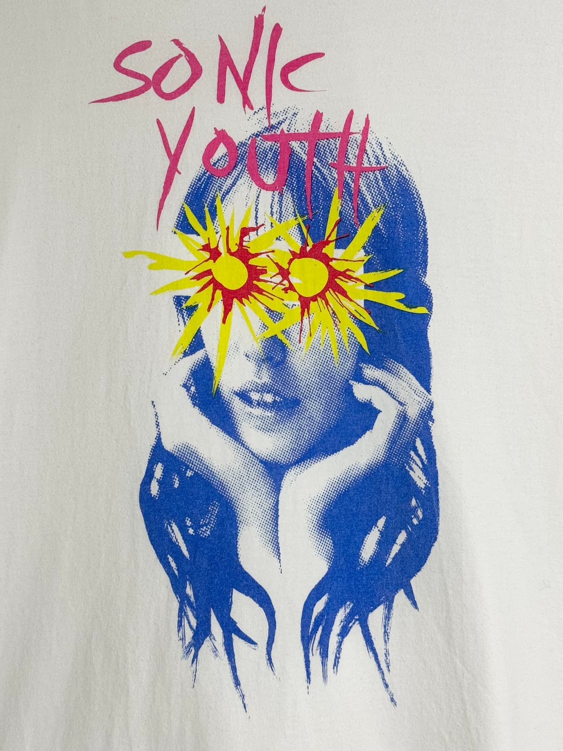 24SS 블럼스 루트스탁 소닉유스 빈티지 와이드 반팔 티셔츠 L 상품이미지5