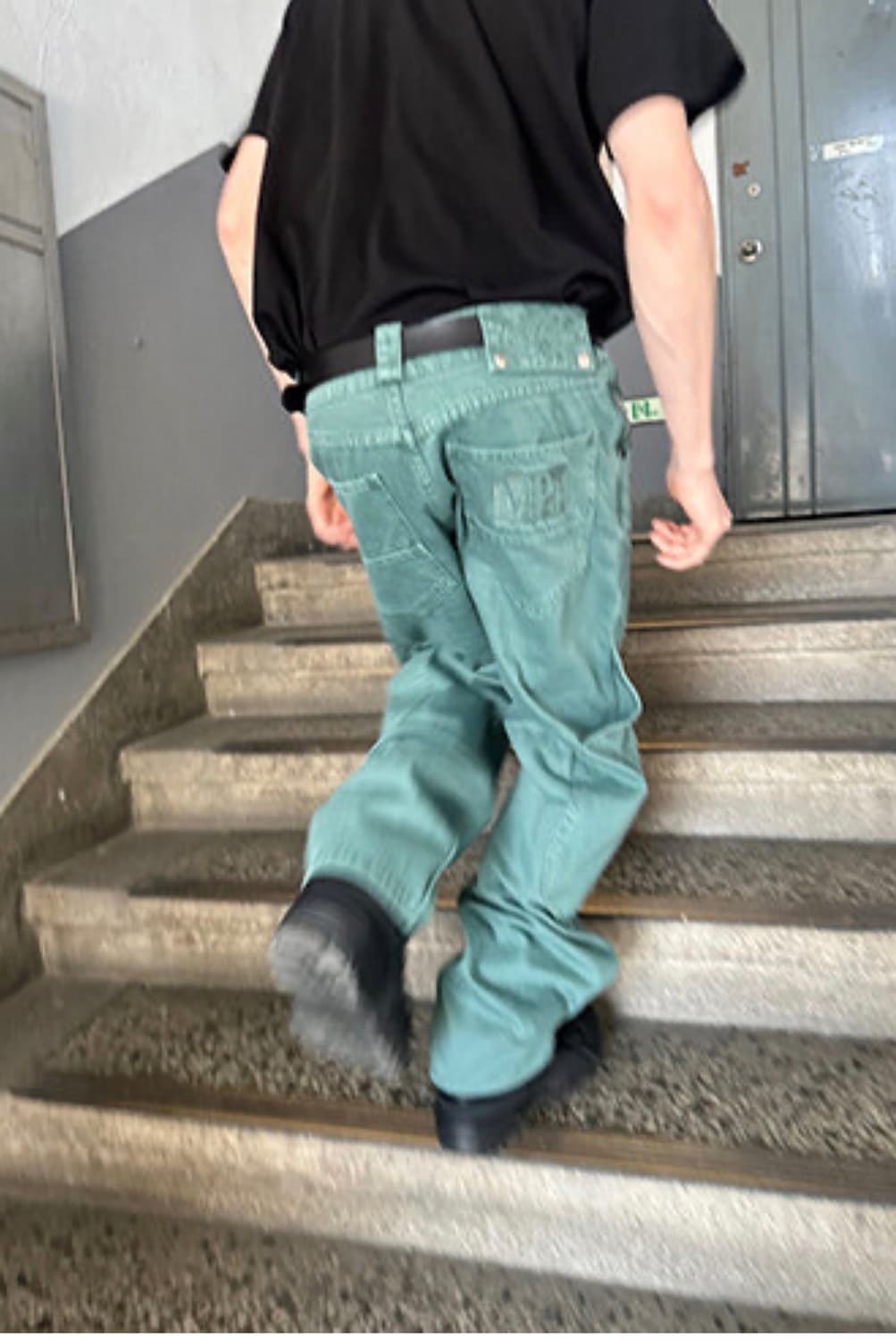 MPa CALF POCKET PANTS (EMERALD)  상품이미지1