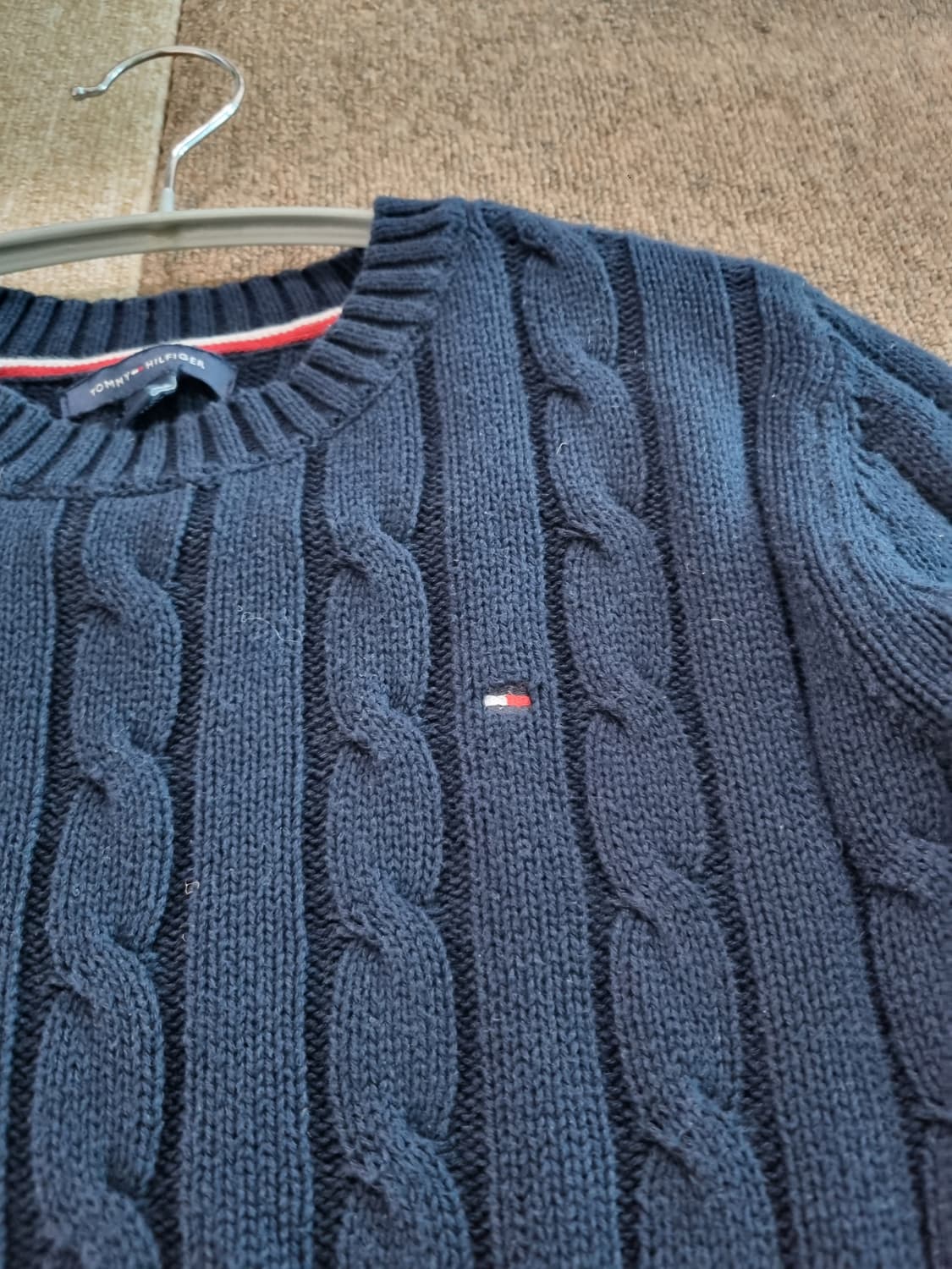 타미힐피거 케이블 코튼 니트 S 상품이미지2