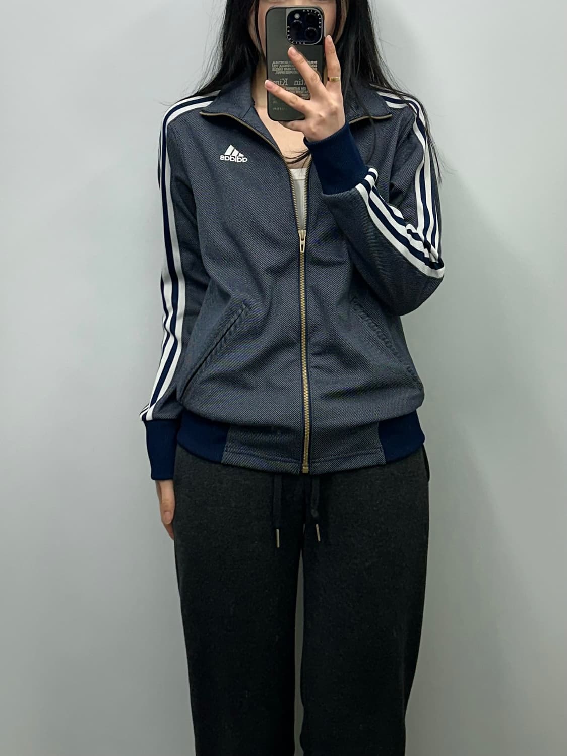 아디다스 사이드라인 해링본 트랙탑 져지 상품이미지1