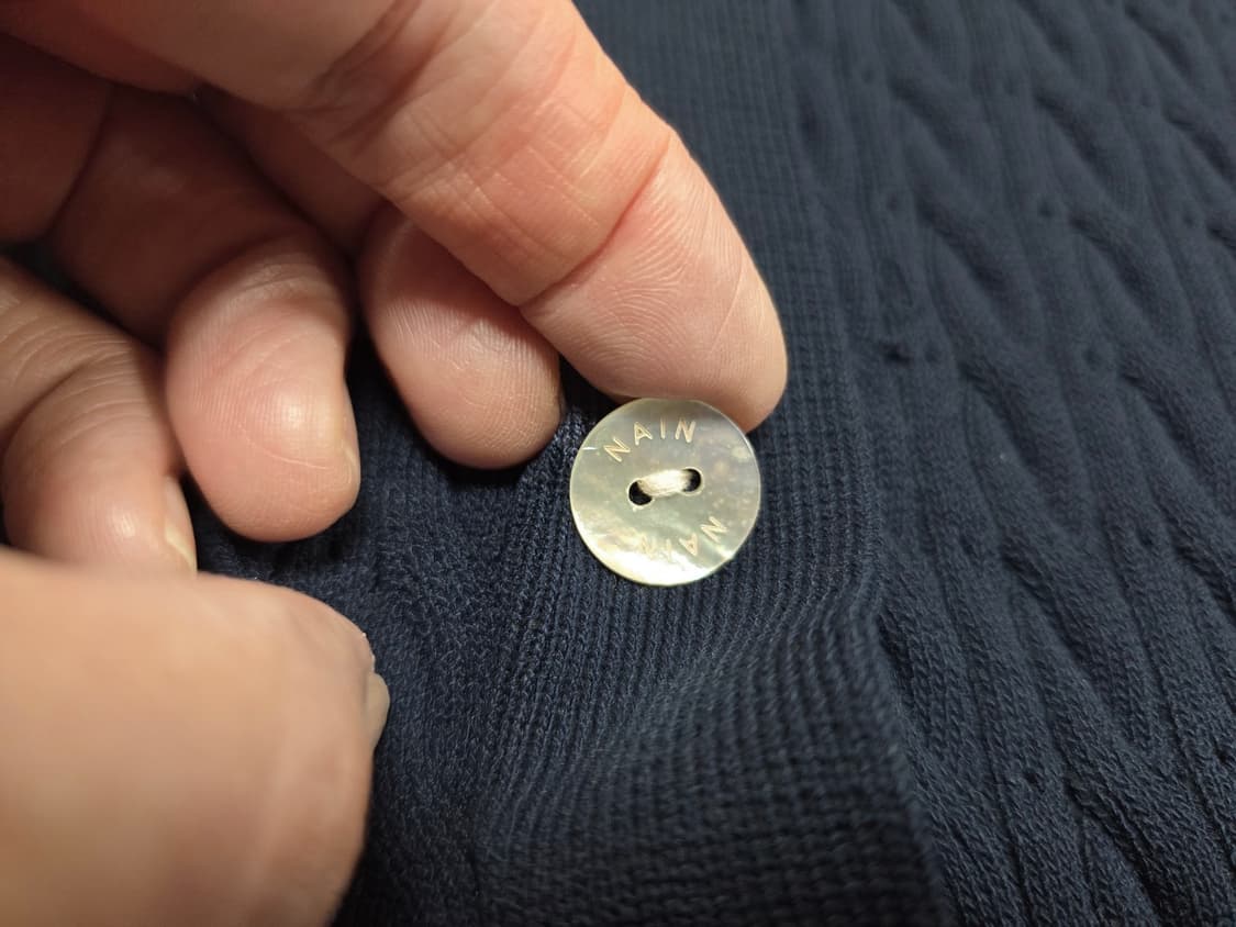 아틀리에나인(Atelier Nain) 케이블 니트원피스 55-66 새상품 상품이미지5