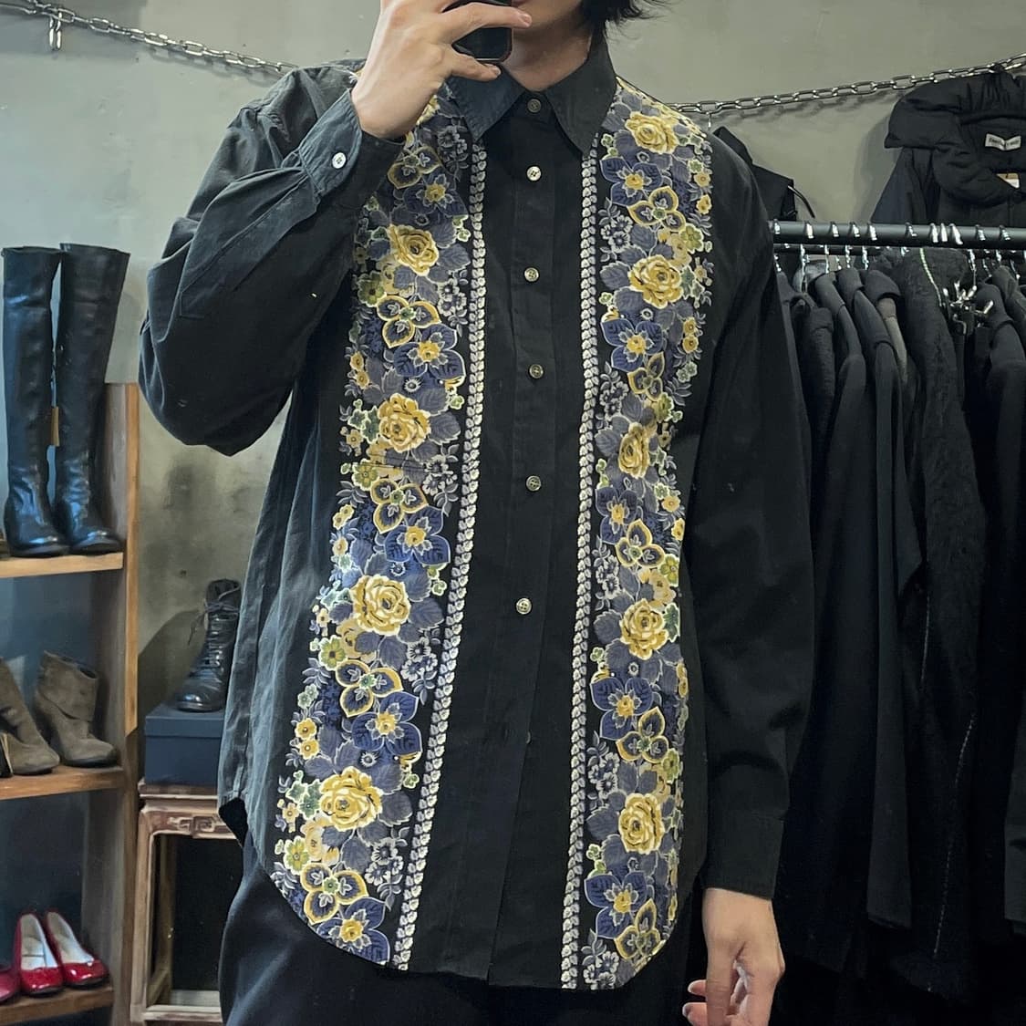 90s 겐조 플로럴 셔츠 상품이미지2