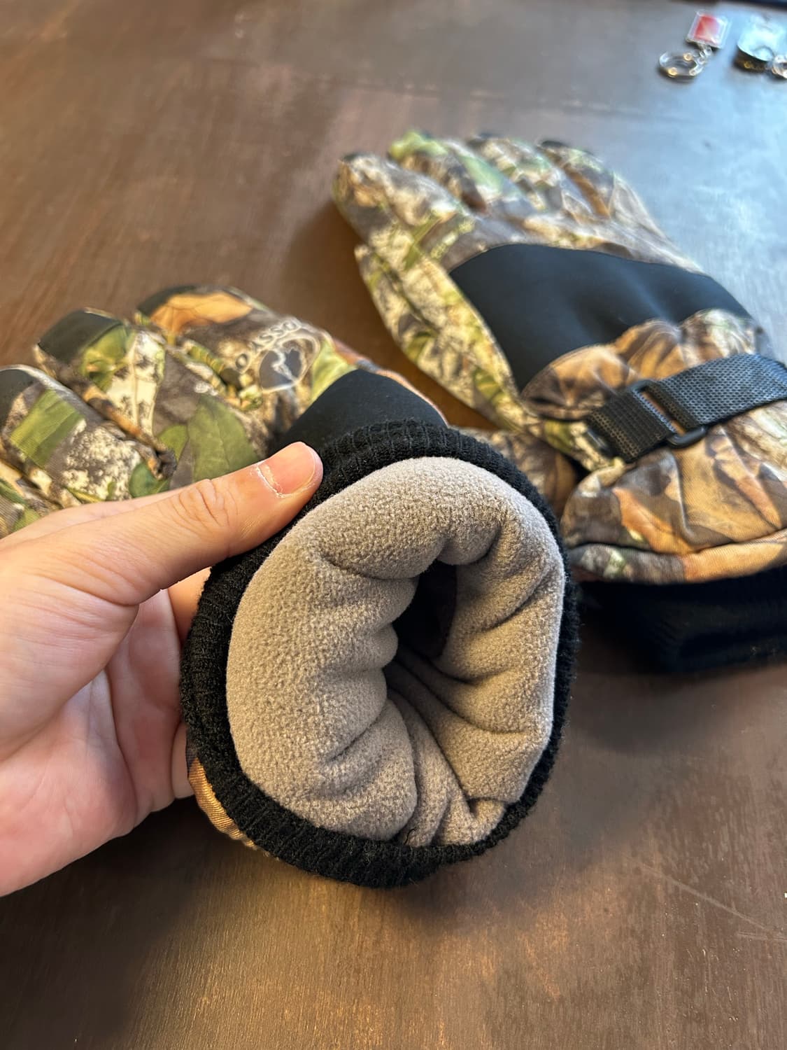 리얼트리 모시오크 방한,스키장갑 상품이미지4