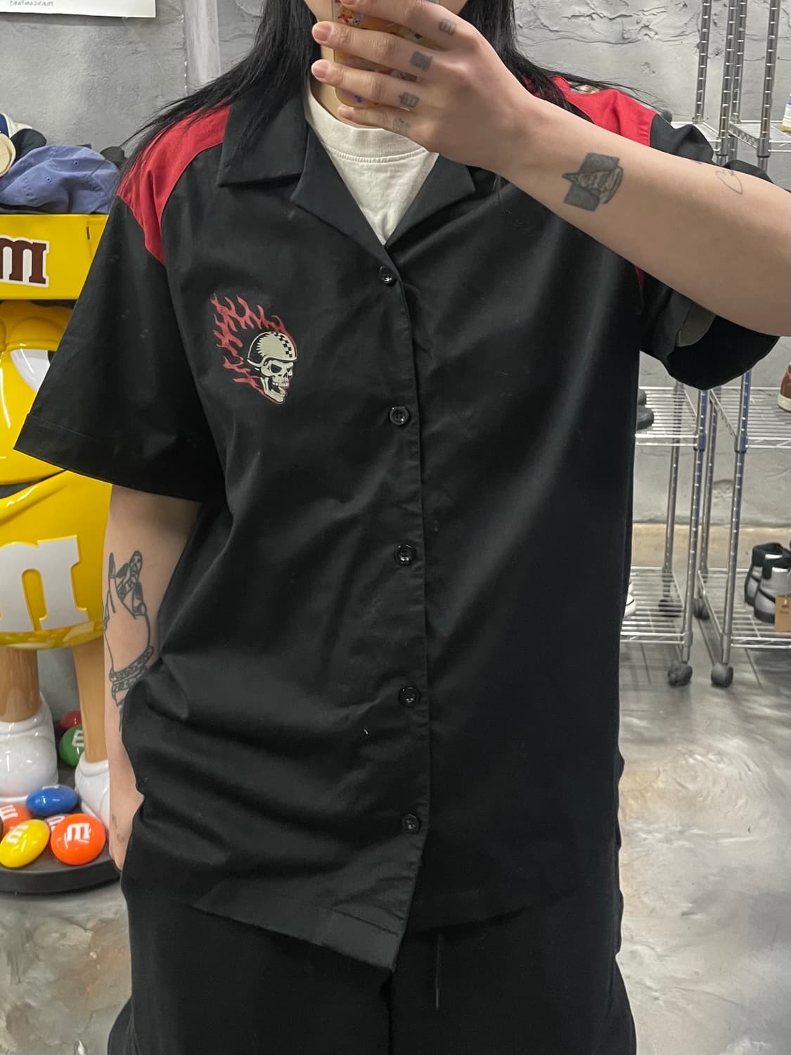 빈티지 볼링 반팔 셔츠 상품이미지8