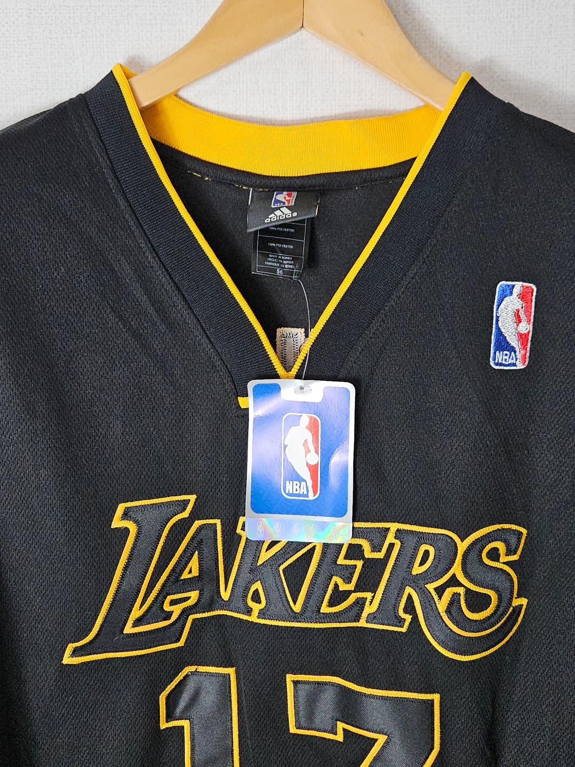 아디다스 NBA 레이커스 앤드류바이넘 유지폼 져지 56 오리지널 새상품 상품이미지3