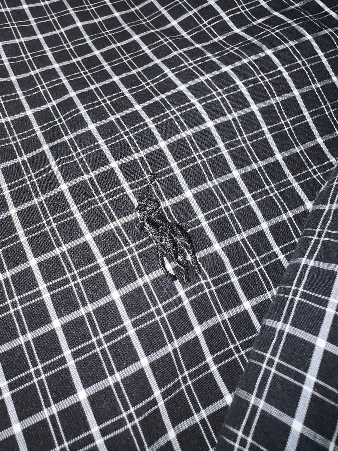 Polo Ralph Lauren 블랙 체크 셔츠 상품이미지4