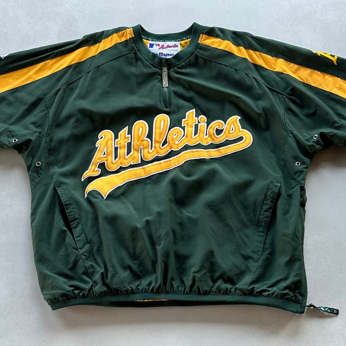 [M]마제스틱 어센틱 오클랜드 스타디움 풀오버 자켓 상품이미지3