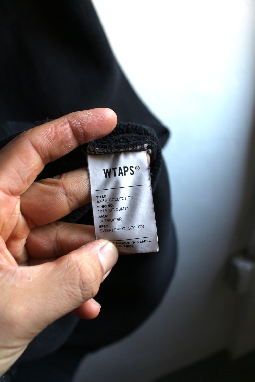 더블탭스 18ss 시즌 아웃트리거 후디 상품이미지10