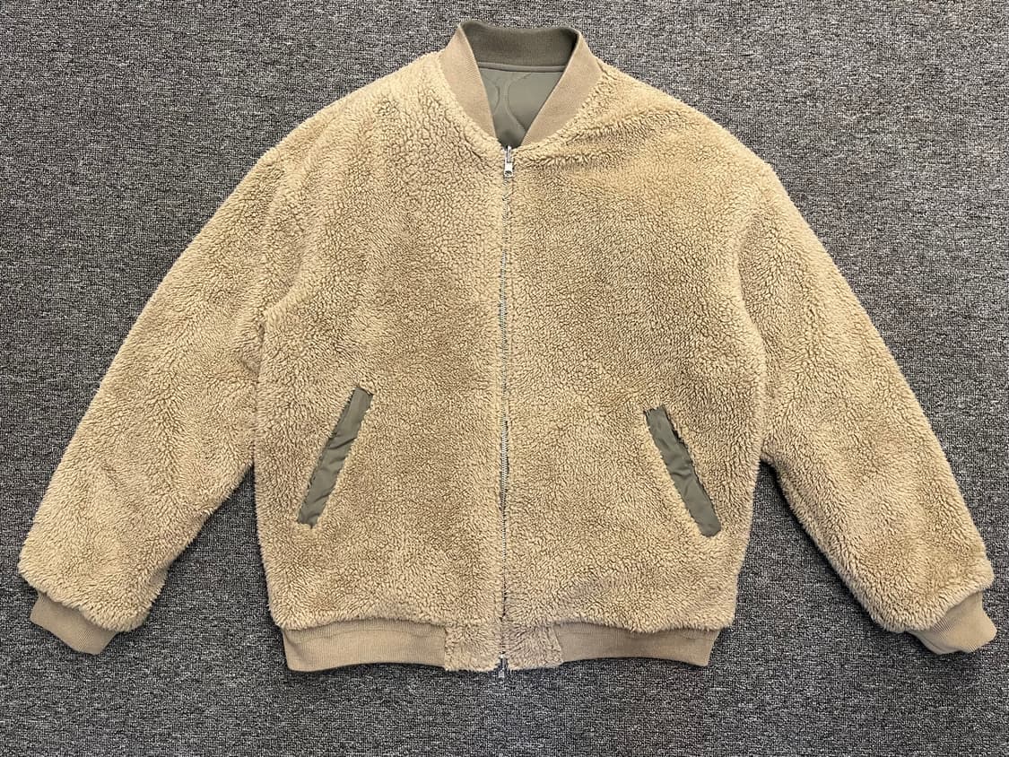 [100] 유나이티드애로우즈 리버시블 봄버자켓 L  상품이미지3