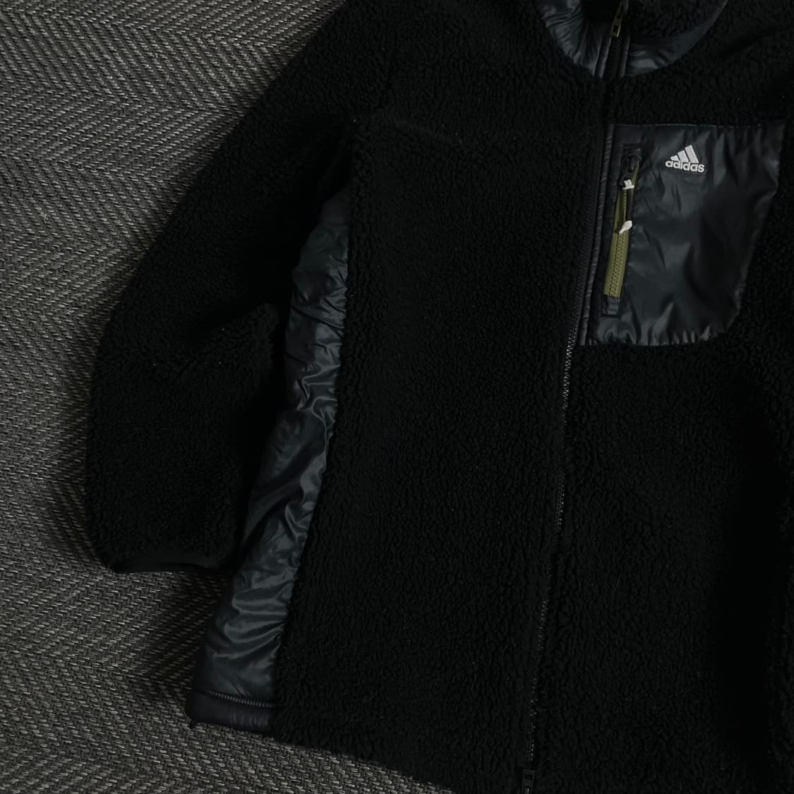 아디다스 하이로프트 쉐르파 플리스 자켓o 3653 상품이미지3