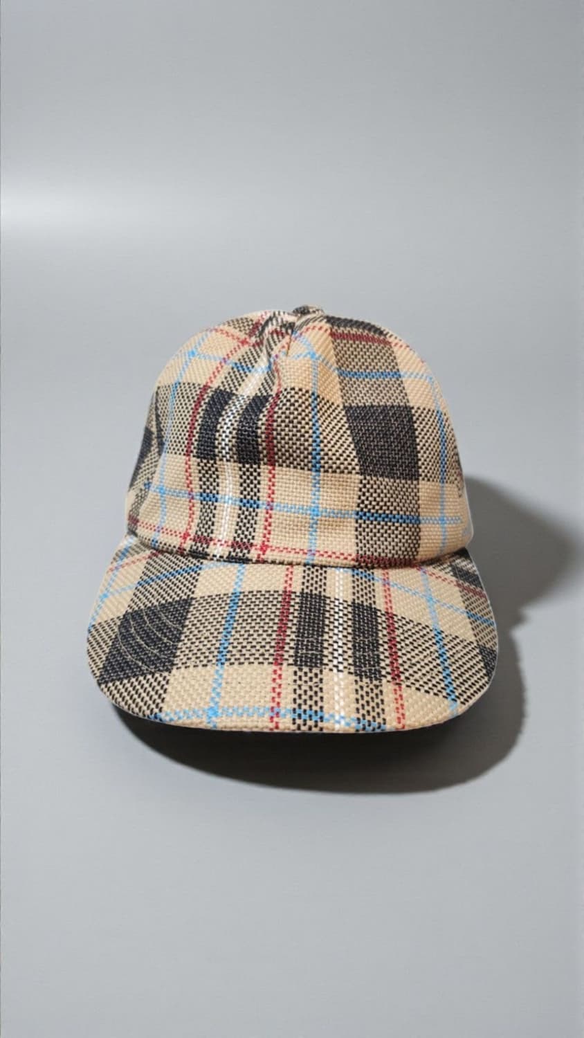 럭키슈에뜨 체크 캡모자 / FREEㅡ제소장품들이라저렴히♡ 상품이미지1