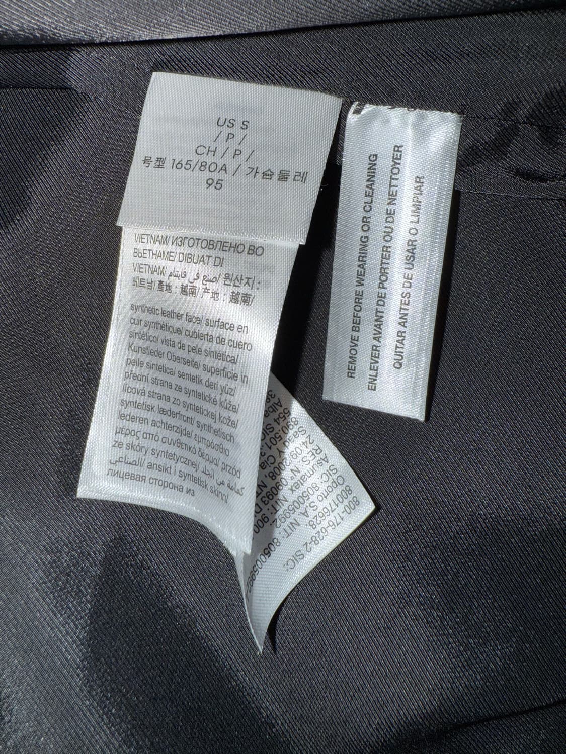 캘빈클라인 가죽자켓 상품이미지5